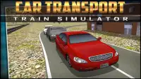 Pociąg transport samochodów 3D Screen Shot 12