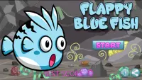 Flappy Blue Fish Screen Shot 0