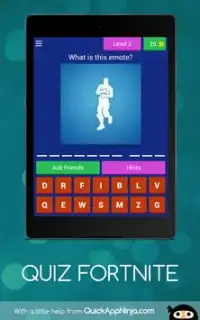 QUIZ Fortnite Battle Royale Unofficial Screen Shot 9