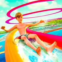 Water Park Slide Racing Adventure