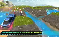 Floating Water Car Race Screen Shot 2