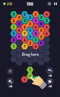 Birleştirmek 9! Hexa Puzzle Screen Shot 11