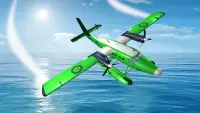 Летающий реактивный самолет трюковые гонки Screen Shot 5
