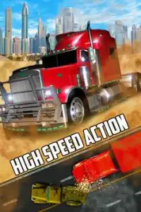 Truck Road Driving Game Screen Shot 0