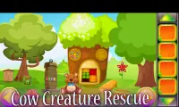 Escape Game : Cow Creature Rescue Game Screen Shot 1