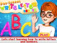 Preschool Write Letter ABC 123 Screen Shot 12
