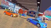Layanan Gas Car Station: Highway Car Racer Screen Shot 1
