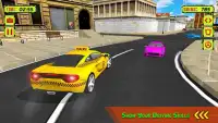Free Taxi Girl Rider: The Parking Mania Game 2017 Screen Shot 4