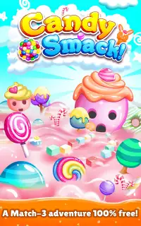 Candy Smack - Sweet Match 3 Crush Puzzle Game Screen Shot 5