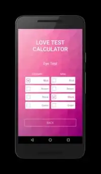 Love Test Calculator Screen Shot 2