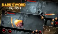Dark Shadow Legend - Black Swordman Hero Fight Screen Shot 1