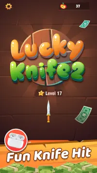Lucky Knife 2 -Fun Knife Game Screen Shot 1