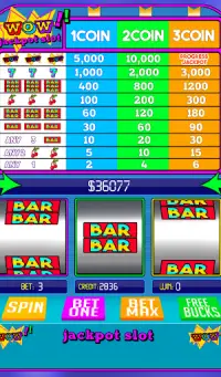 Wow slots Free Vegas Casino Slot Machine Games Screen Shot 1