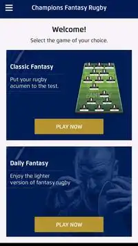 Champions Fantasy Rugby Screen Shot 0