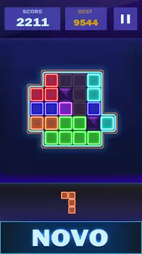 Glow Puzzle Blocos - jogo queb Screen Shot 4