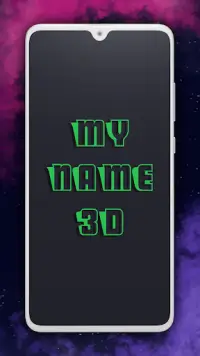 My Name 3D Live Wallpaper Screen Shot 0