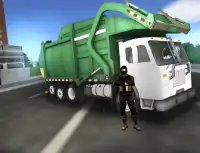 Garbage Truck Simulator 2016 Screen Shot 10