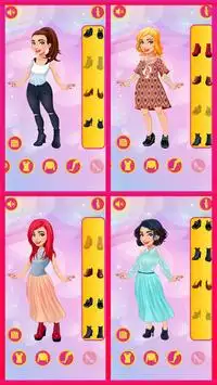 Dress me up fashionable glamor dress-up for girls Screen Shot 2