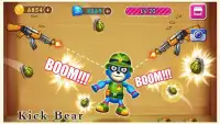 Beat Angry Bear - Funny Challenge Game Screen Shot 0