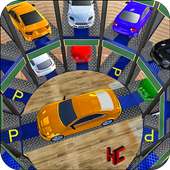 Multi-level Roadway Car Parking Games