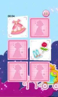 Princess Masha Memory Puzzle Screen Shot 1