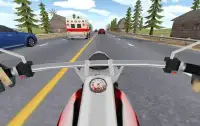 Highway Traffic Rider 3D - Moto Racing Simulator Screen Shot 0