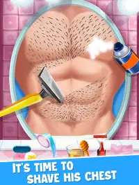 Crazy Barber Salon : Beard Shave and Hair Cutting Screen Shot 3