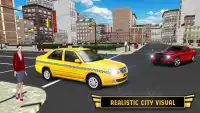 Taxi Bestuurder Simulator Spel 2017 Screen Shot 4
