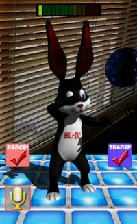 Pet Dancing Talking Rabbit 3D Screen Shot 2