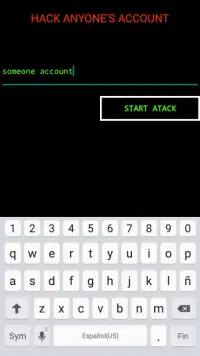 HACK ANY ACCOUNT Screen Shot 4