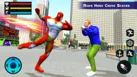 Flying Rope Super-Hero: Spider Human in California Screen Shot 2