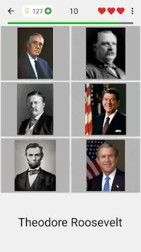 Presidentes dos Estados Unidos - O questionário Screen Shot 3