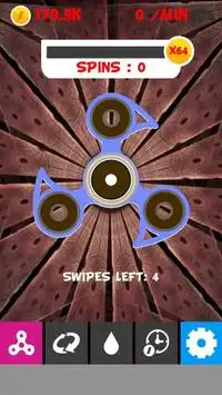 Free Fidget Spinner Simulator Screen Shot 0
