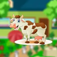 New Best Escape Game 4 Rescue The Cow Screen Shot 0