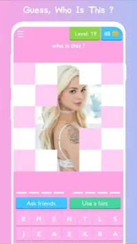 Guess Hot Pornstar, Adult Film Actress Quiz Game Screen Shot 6