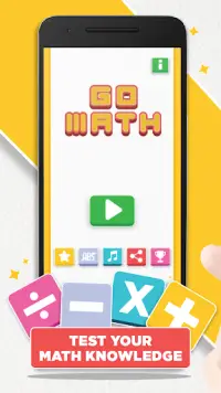 Go Math - Learn Math with Math Games [6-12 years] Screen Shot 0