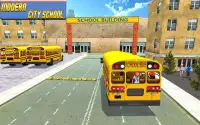 Moderne Stadt Schulbus Simulator 2017 Screen Shot 10