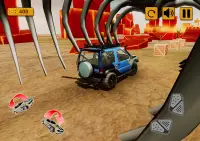 Extreme Monster Car Hot Wheels :Challenging Stunts Screen Shot 2