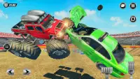 6x6 Monster Truck Yıkım Derbi: Dublör Araba Yarışı Screen Shot 12