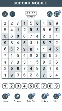 Sudoku Mobile Screen Shot 5