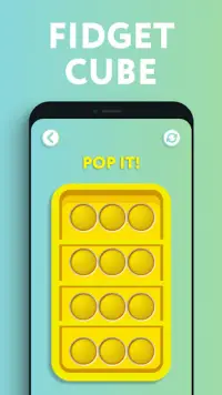 Pop It Fidget Toy Game with Marble: Fidget Cube 3D Screen Shot 1