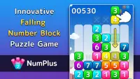 NumPlus 숫자 블록 떨어지는 퍼즐 게임 Screen Shot 0