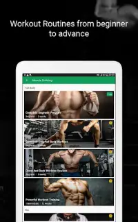 Fitvate - Gym & Home Workout Screen Shot 21