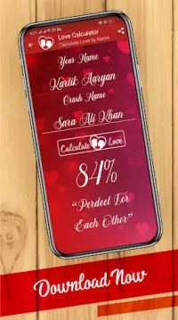Valentine Love Calculator 2019 Screen Shot 5
