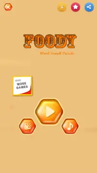 FOOD SHOP- Word Match Puzzle Game. Screen Shot 0