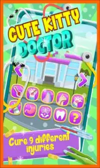 Cute Kitty Doctor Screen Shot 2