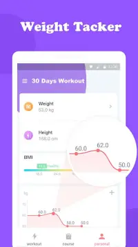 Lose Weight in 30 Days Screen Shot 2