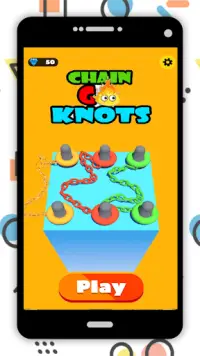 Chain Go Knots 3D - New 2020 Screen Shot 7