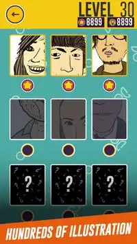 Badly drawn Quiz Screen Shot 0