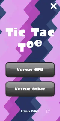 AI Tic Tac Toe - Play anywhere with friends or AI Screen Shot 0